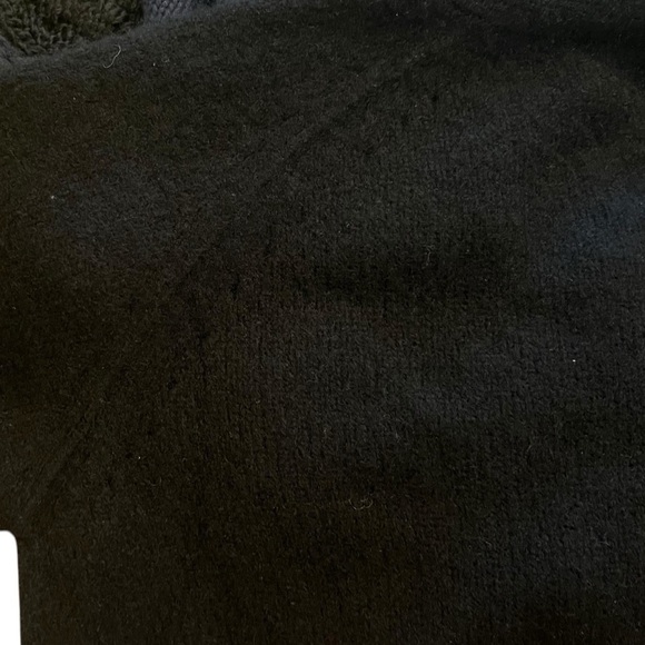 AlexaChung Black Chandra Cashmere Silk Cropped Cardigan NWT Large - Picture 13 of 14